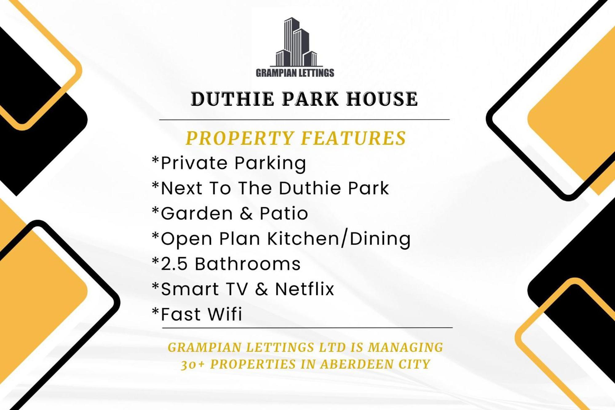 Duthie Park House - Grampian Lettings Ltd Сasa de vacaciones *